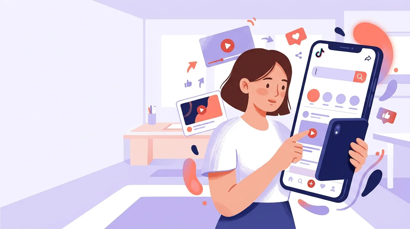 TikTok como buscador en 2026: cómo aparecer en las búsquedas y ganar visualizaciones