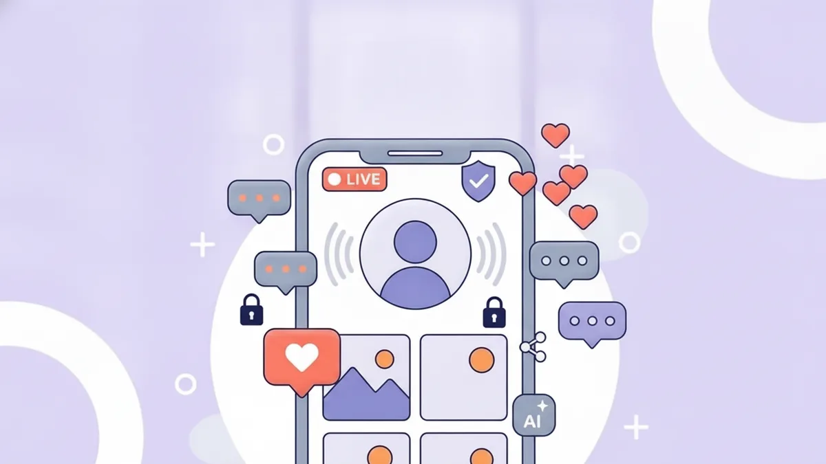TikTok muda regras de LIVE, IA e divulgação externa a partir de 24 de setembro